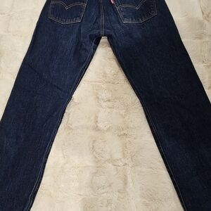 Levi's Women's Straight Leg Jeans - Dark Blue